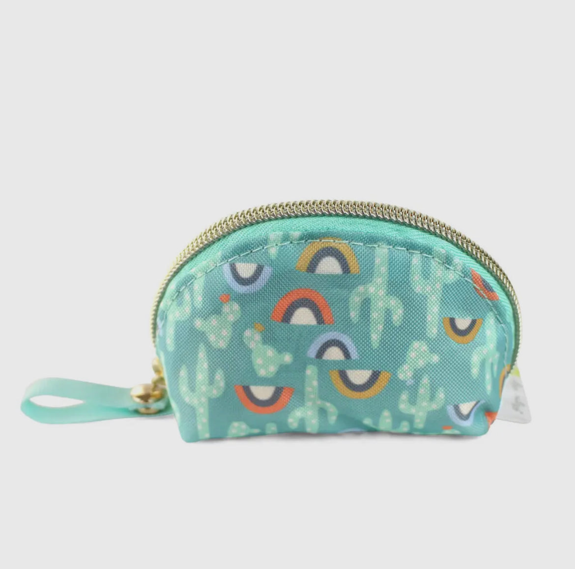 Everything Pouch for Pacifiers, Coins & Ear Buds: Cactus