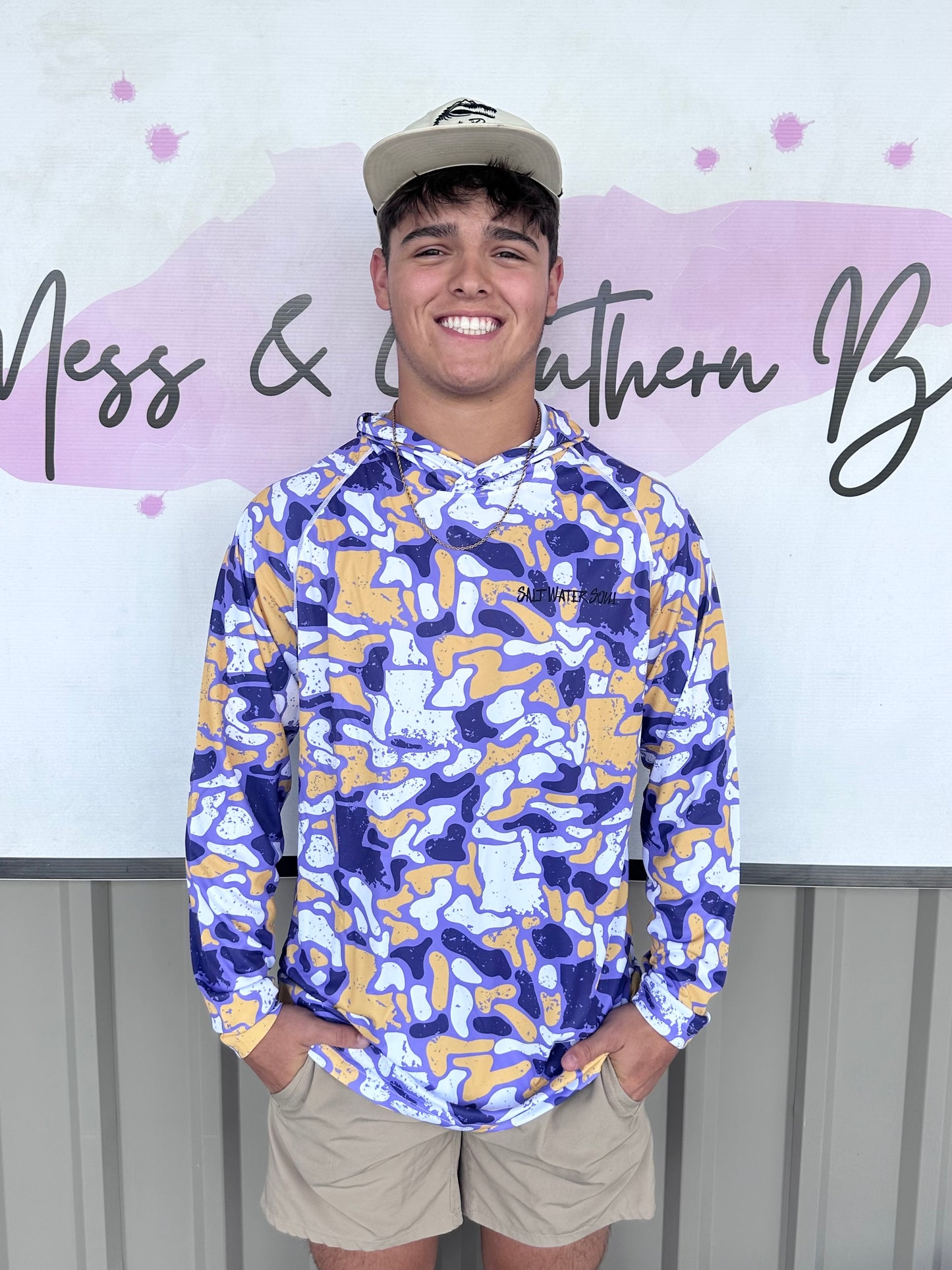 Lousiana Camo Performance Hoodie