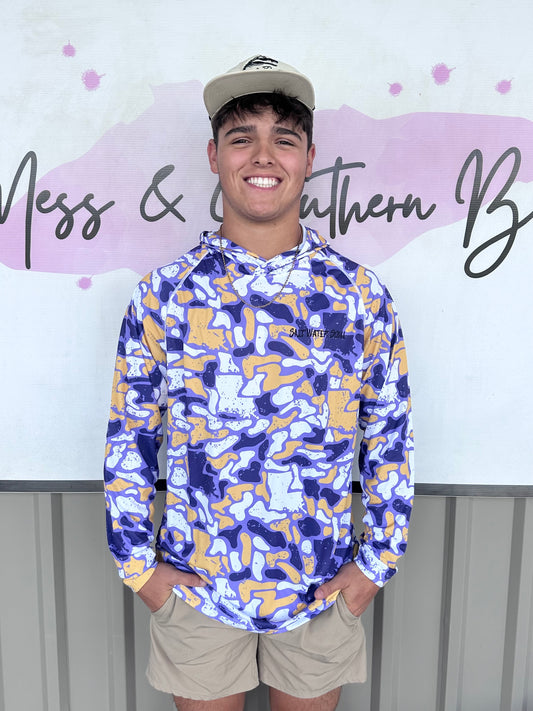 Lousiana Camo Performance Hoodie