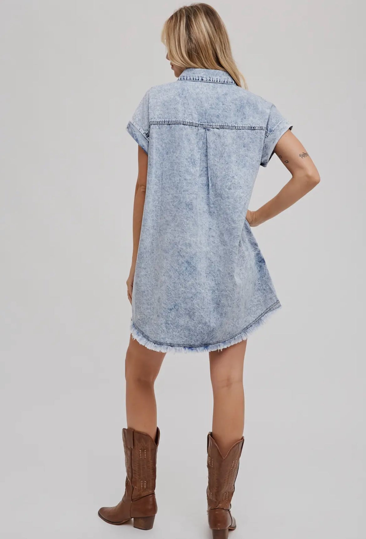 Reba Denim Dress