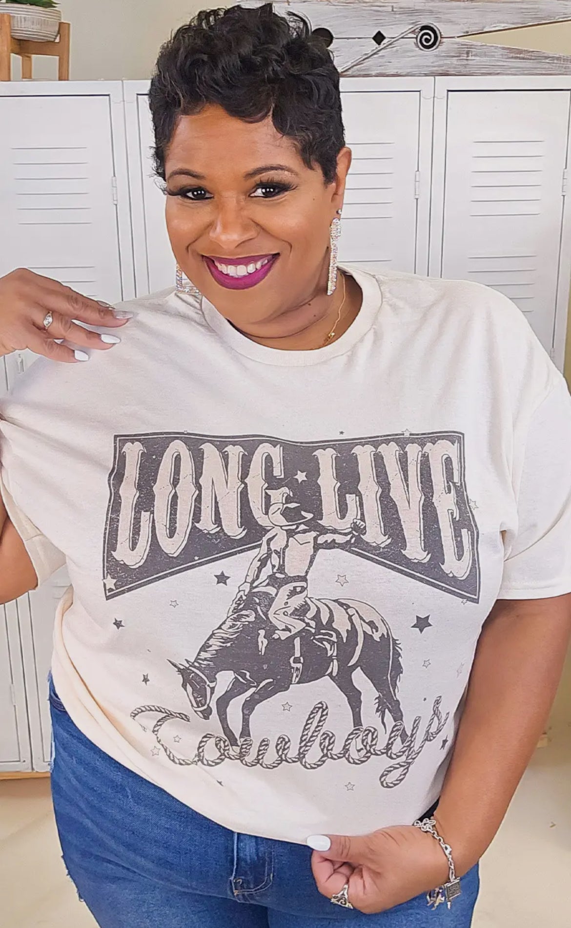 Long Live Cowboys Tee
