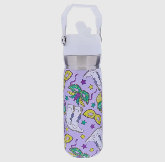 Mardi Gras Tumbler