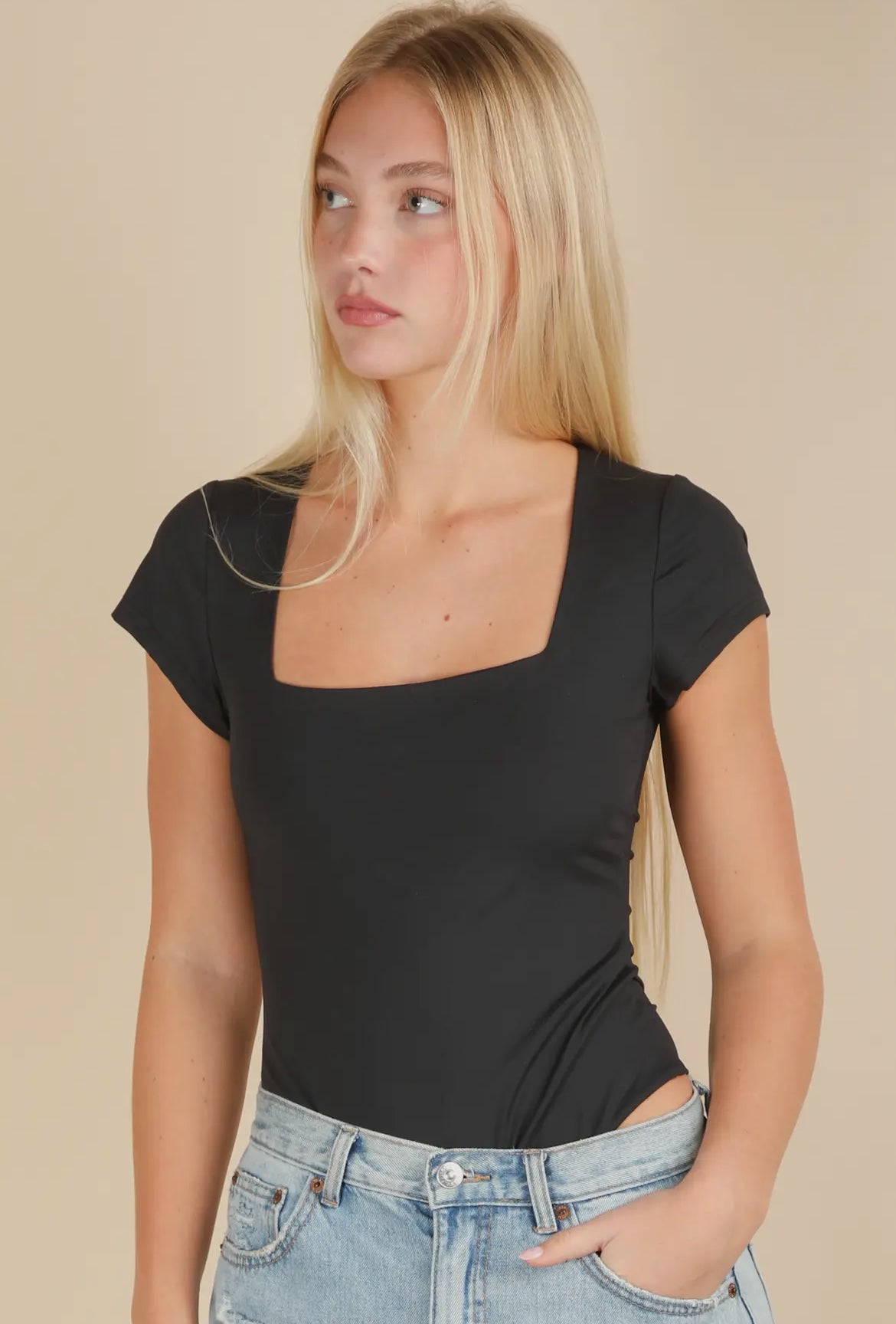Soft Fitted Casual Bodysuit