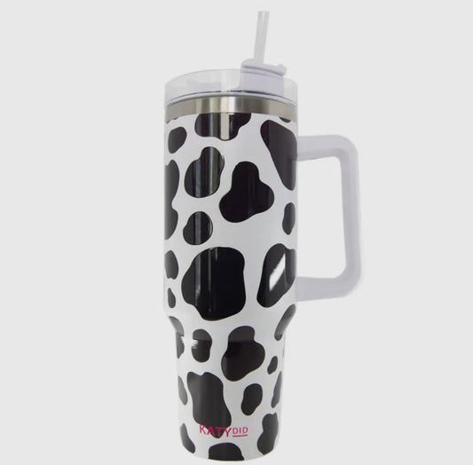 Cow Print Tumbler
