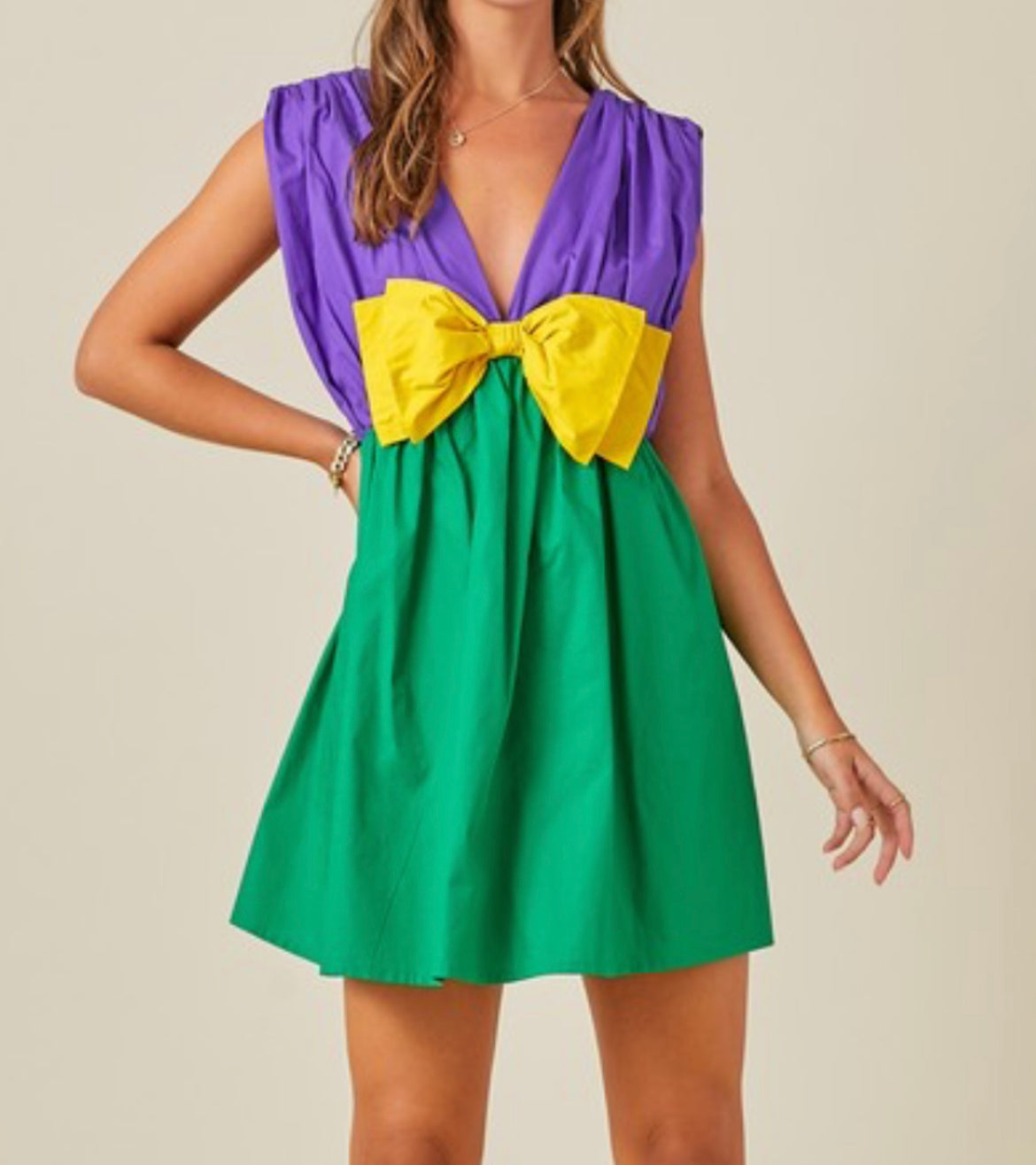 Mardi Gras Romper