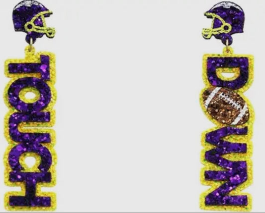 Touchdown Earrings