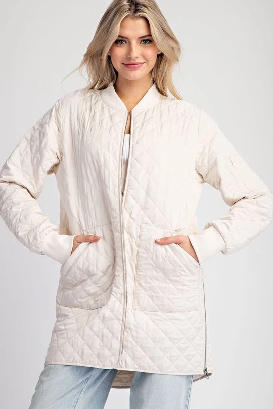 Textured Tunic Jacket