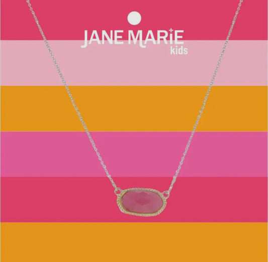 Kids Pink Sweetheart Necklace