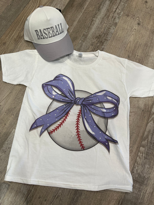 Rhinestone Baseball Tee