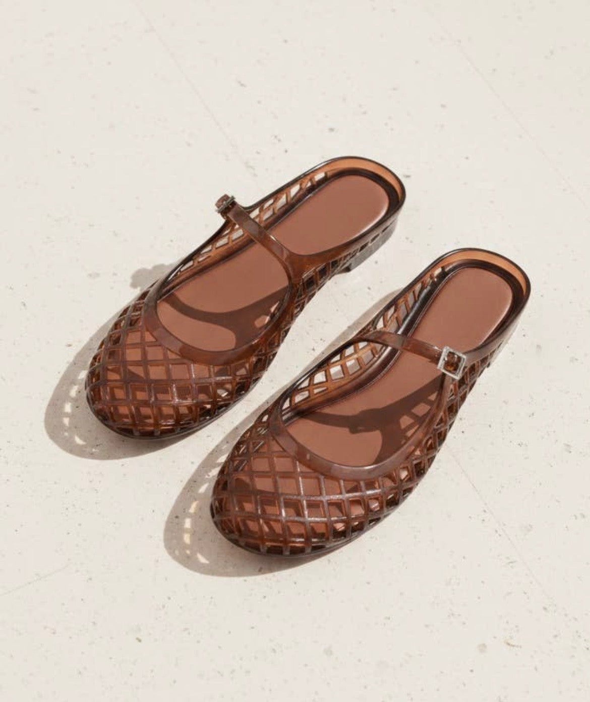Brown Jelly Sandal