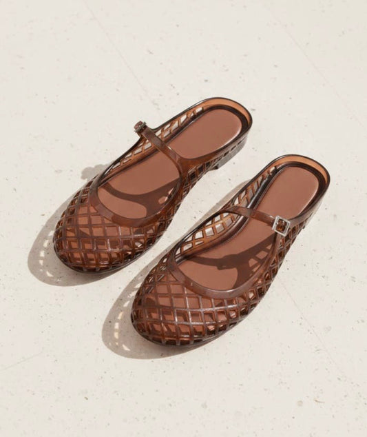Brown Jelly Sandal