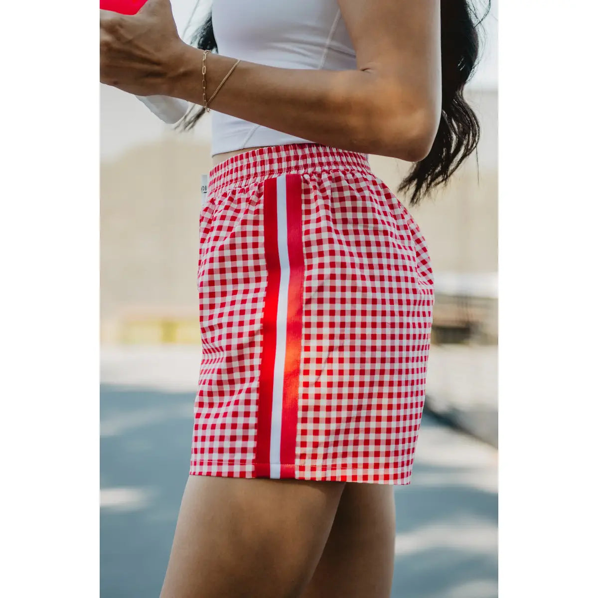 Red Plaid Boxer Short