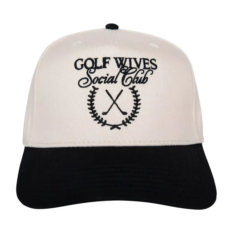Golf Wives Social Club Two-Toned Fitted Hat