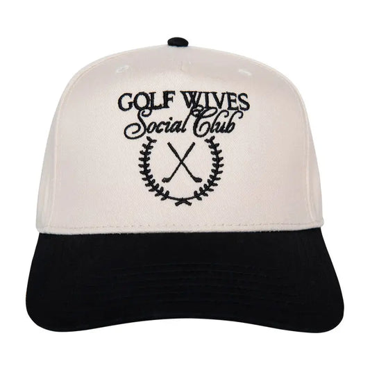 Golf Wives Social Club Two-Toned Fitted Hat