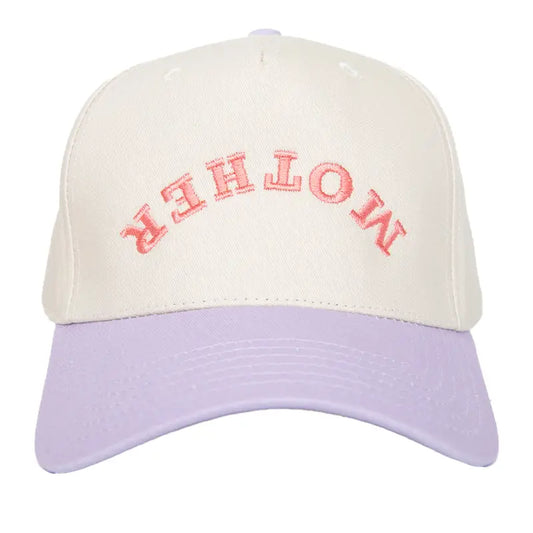 Mother Upside Down Two-Toned Vintage Hat