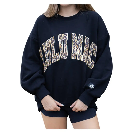 Leopard Lulu Mac Sweatshirt
