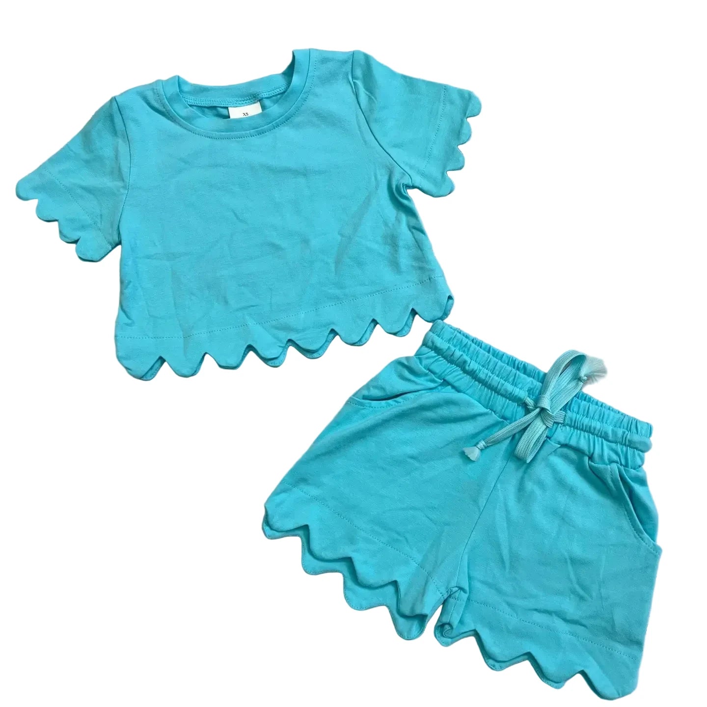 Aqua Scallop Set