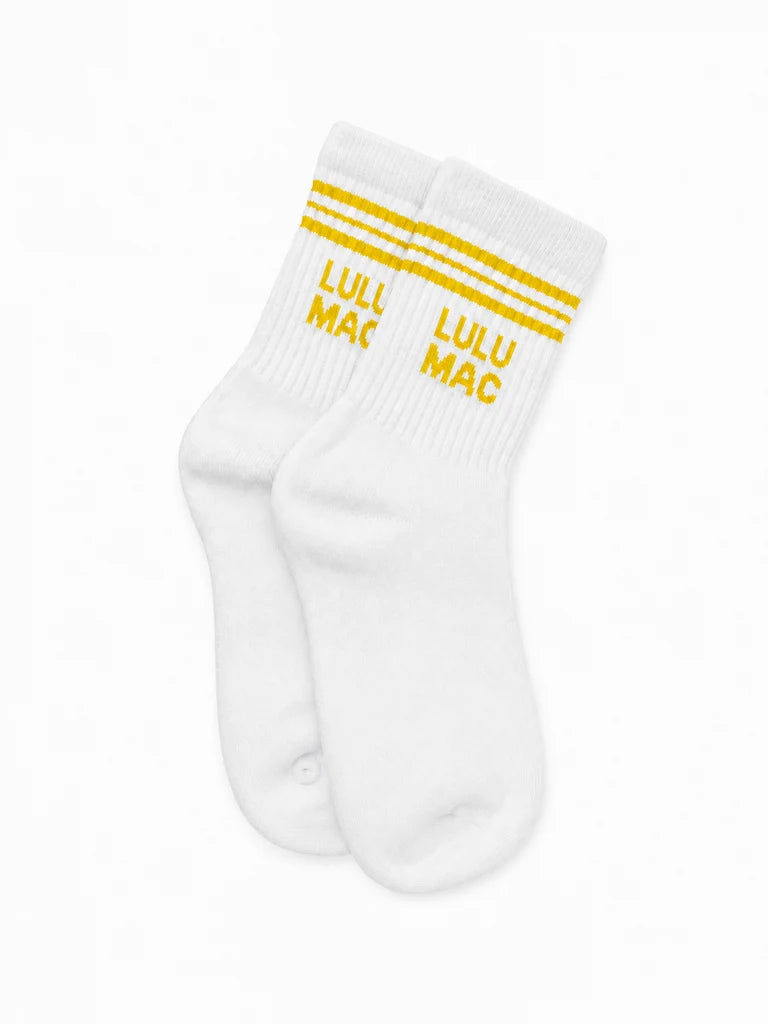 Lulu Mac Sock Yellow