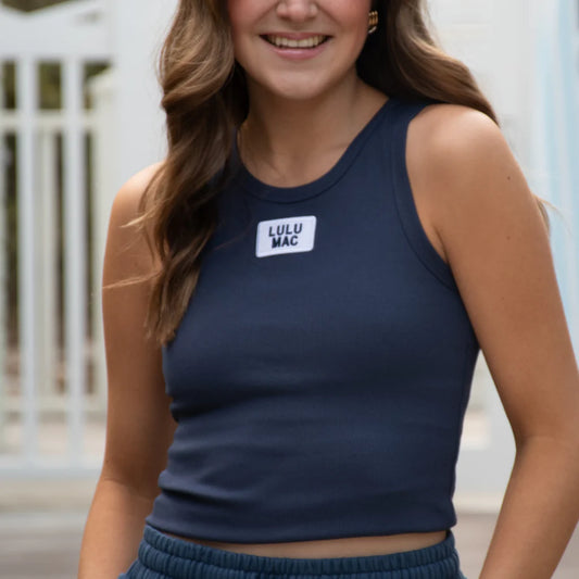 Lulu Mac Tank Navy